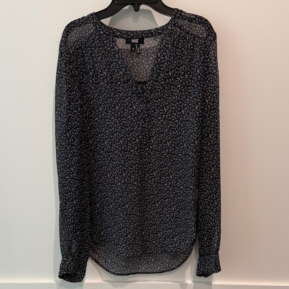 PAIGE Floral Blouse size xs